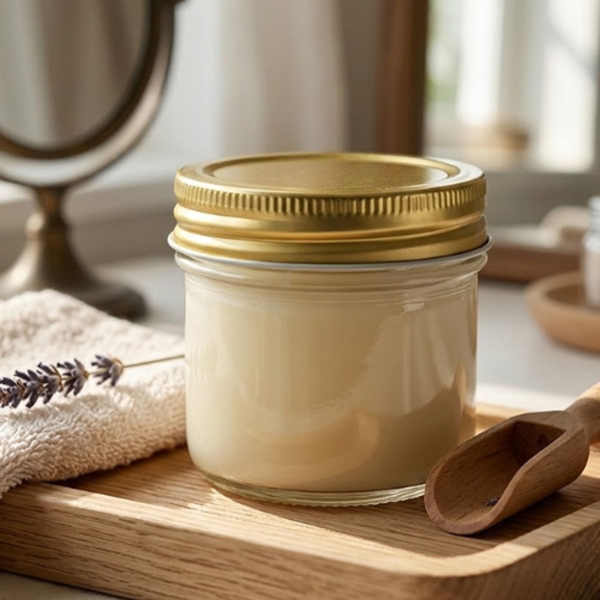 GENERICO - Set 6 Frascos Vidrio Tapa Dorada Aluminio 100 ml