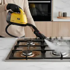 RAF - Limpiador A Vapor Sanitizador Multiuso 1800w Amarillo 1000ml Multifunción 15 En 1