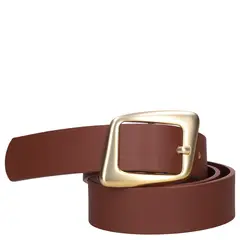 POLLINI - Cinturón Mujer Casual Marrón claro