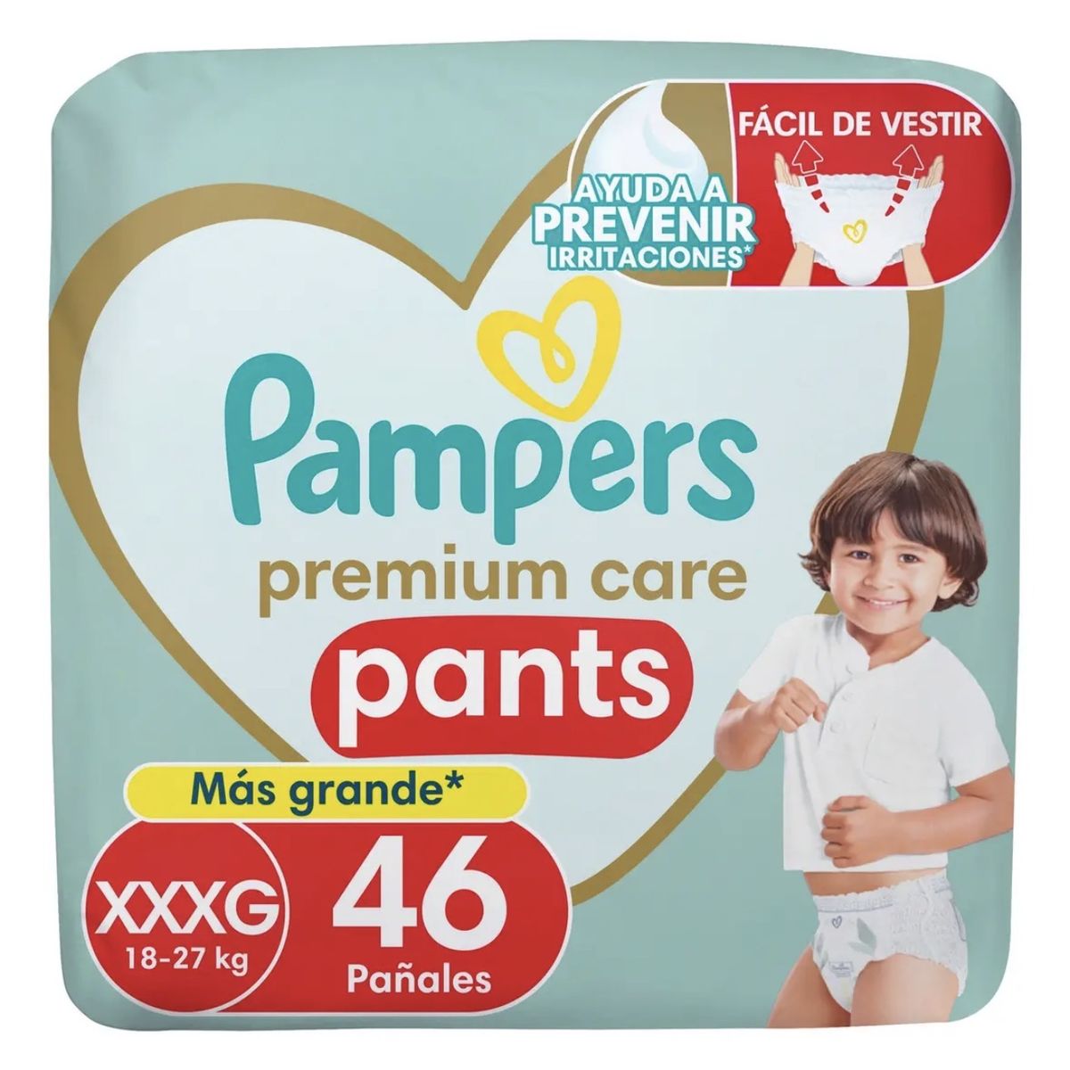PAMPERS - Pampers Premium Care Tipo Pants Xxxg 46un