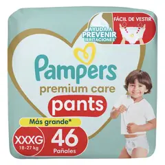 PAMPERS - Premium Care Tipo Pants Xxxg 46un