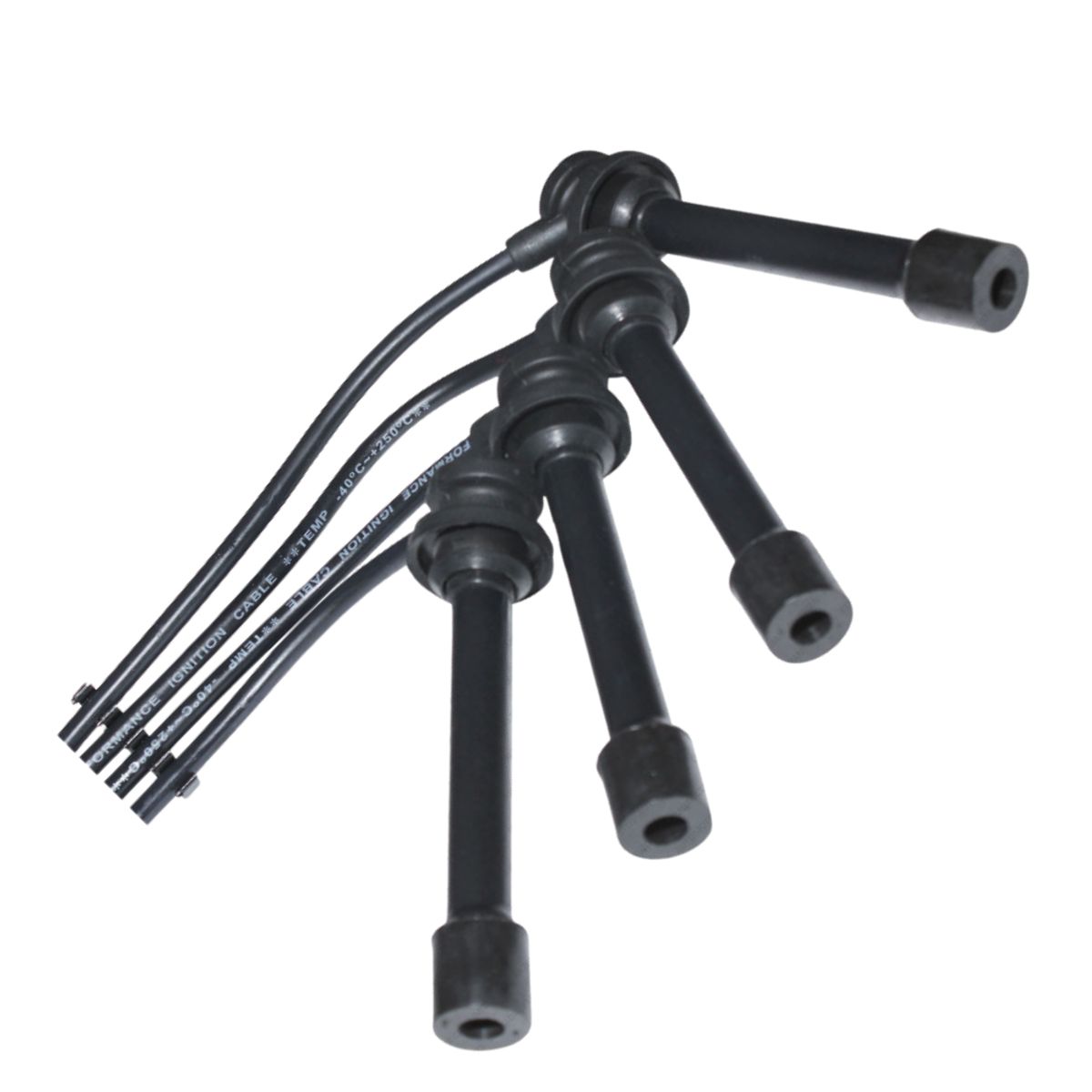GENERICO - JUEGO CABLE BUJIA NISSAN D22 2.4 98-10 MARCA STUTZER