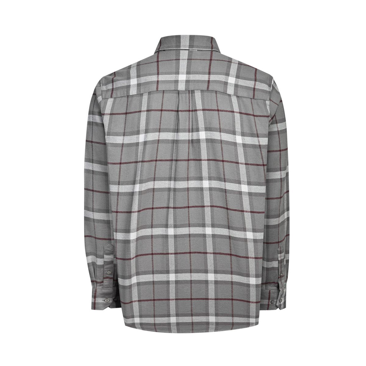 ROCKFORD - Camisa Algodón Orgánico Hombre Padua Gris ROCKFORD