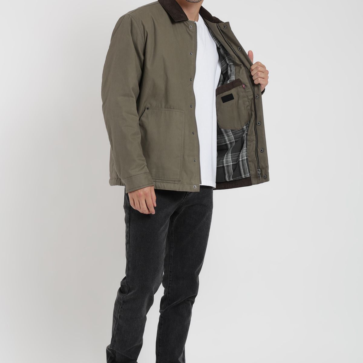 FROENS - Chaqueta hombre Field Algodón orgánico Froens
