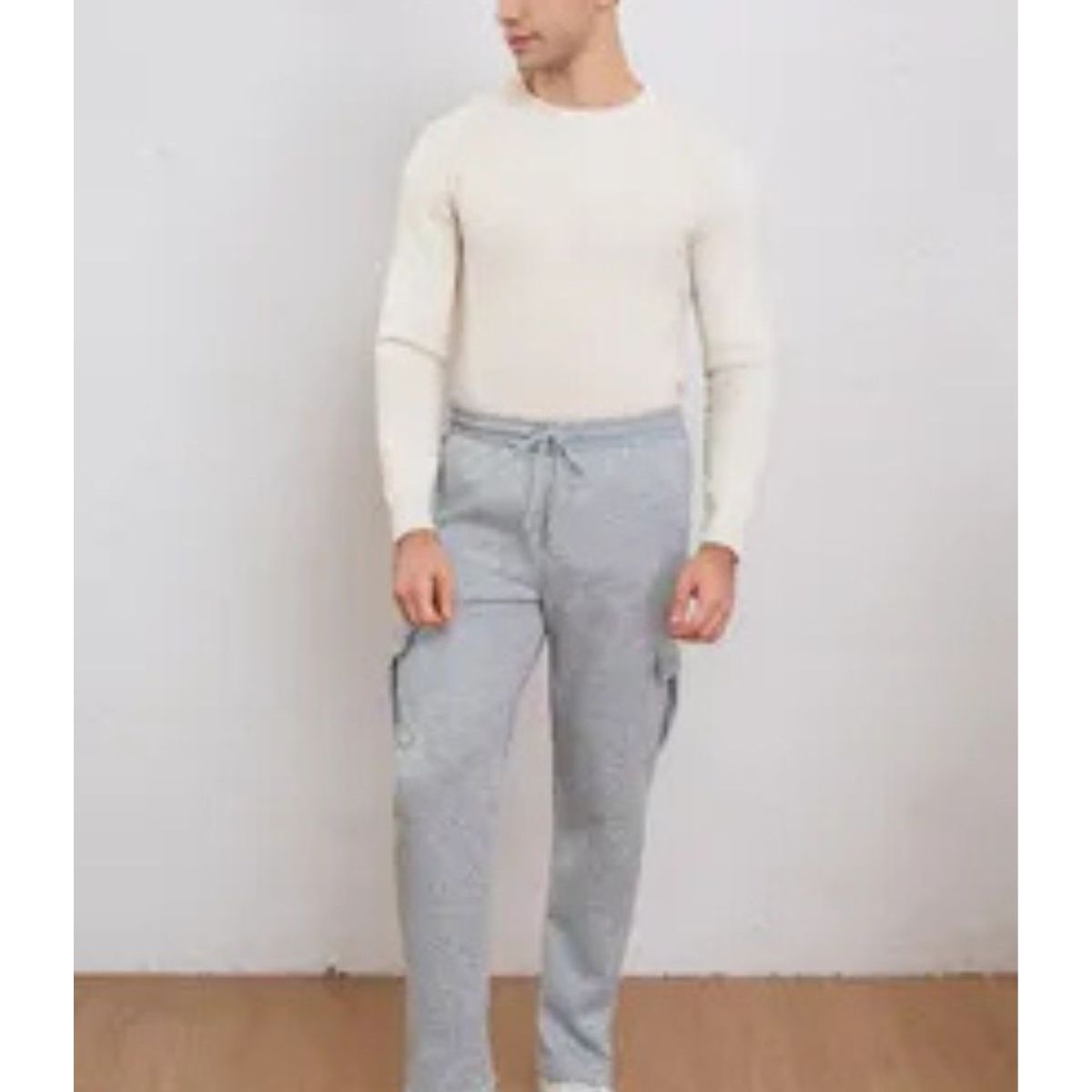 LOOK SHOP - Pantalón Buzo Recto Cargo Hombre Invierno. Jogger Juvenil. 7159