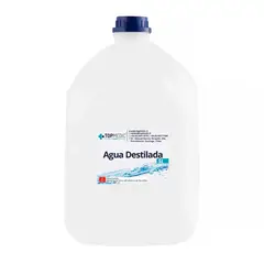 TOPMEDIC - Agua Destilada O Desmineralizada 5 Lts -