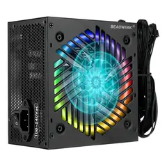 EVERSO - Fuente De Poder PC 800w ATX 80 Plus Bronze RGB Beaowink Sile