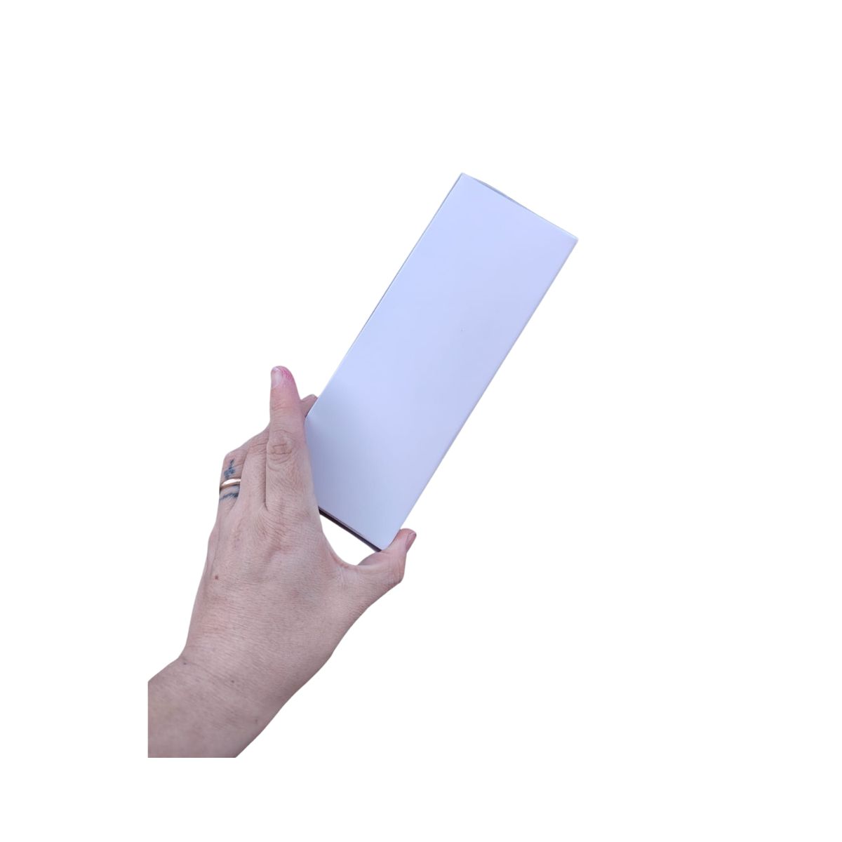 VARIOS - Caja para 3 alfajores Blanca