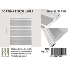 GENERICO - Cortina Roller Dia Y Noche 160X200 Cm