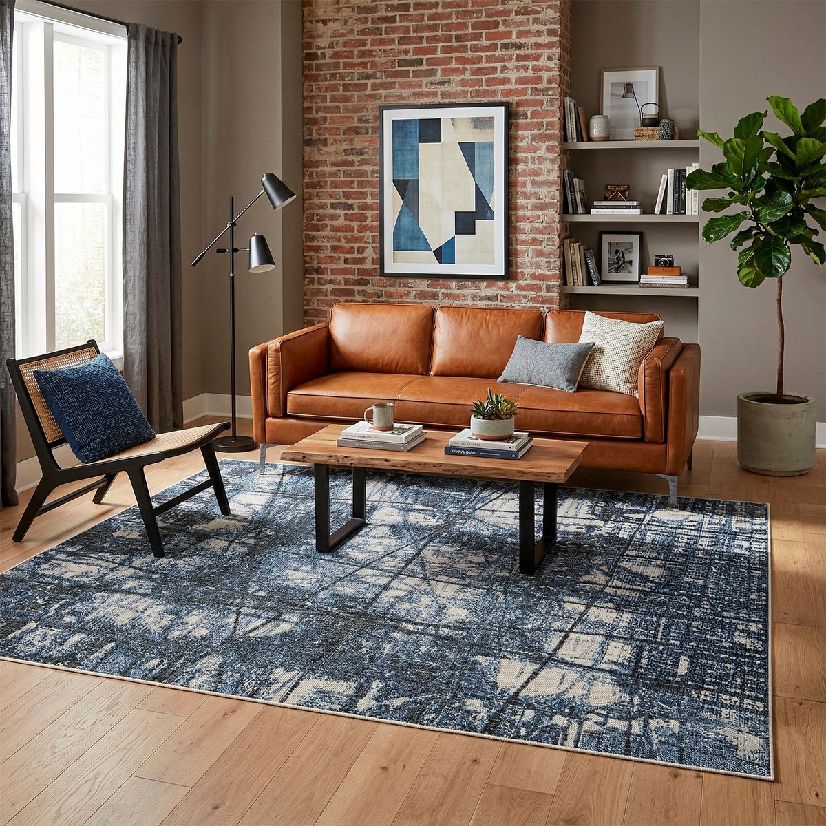 DIB - Alfombra Perfect 133X190 02625A Blue