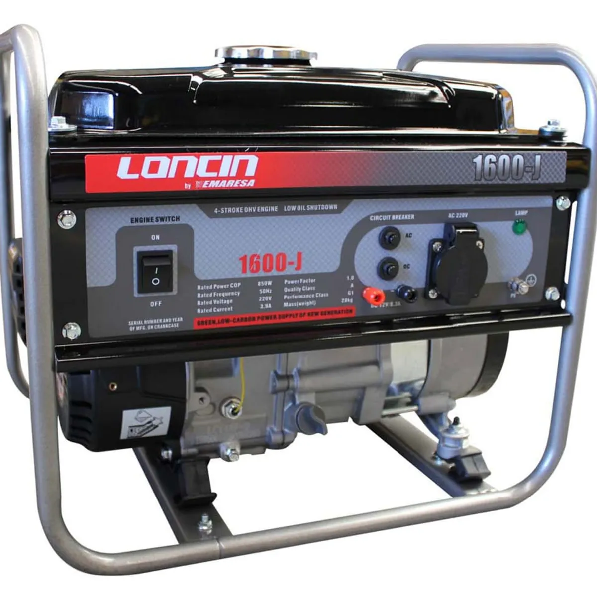 LONCIN - Generador LONCIN LC1600J 1 kW