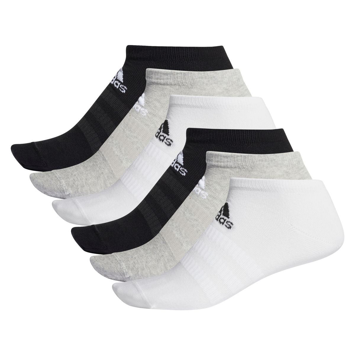 ADIDAS - Pack De 6 Calcetines Cortos Deportivos Unisex Adidas