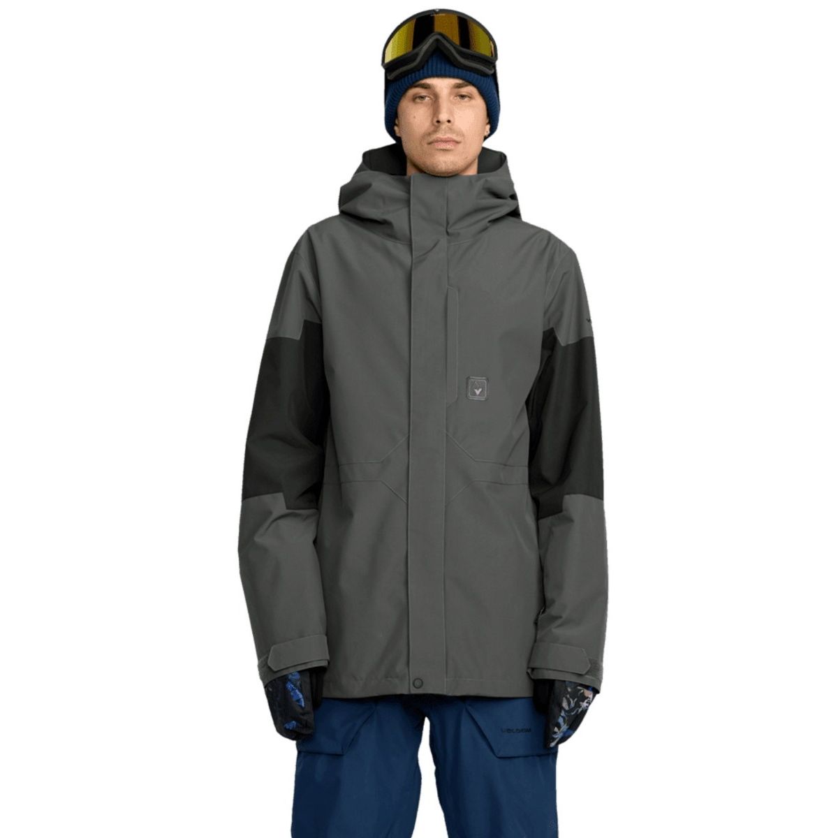 VOLCOM - Parka Snow Primry Ins Gris Hombre Volcom