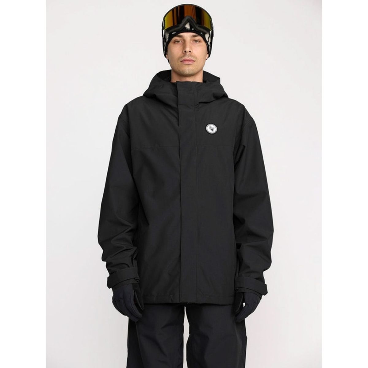 VOLCOM - Parka Snow Buckthreeeighty Black Negro Hombre Volcom