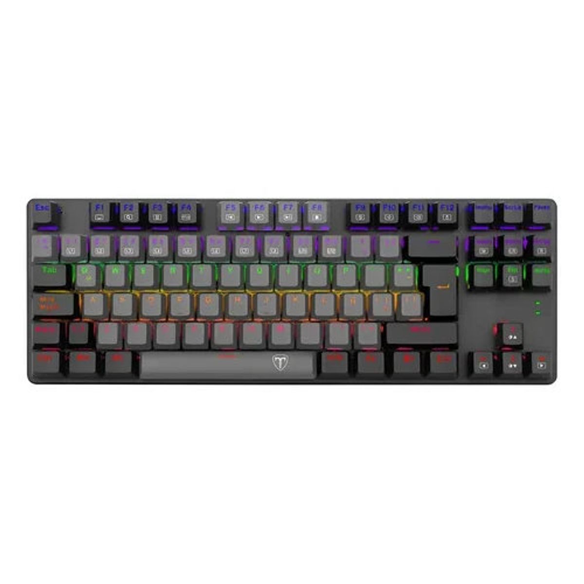 GENERICO - Teclado Gamer - T-dagger  Bora Lite - 80% - Switch Red N