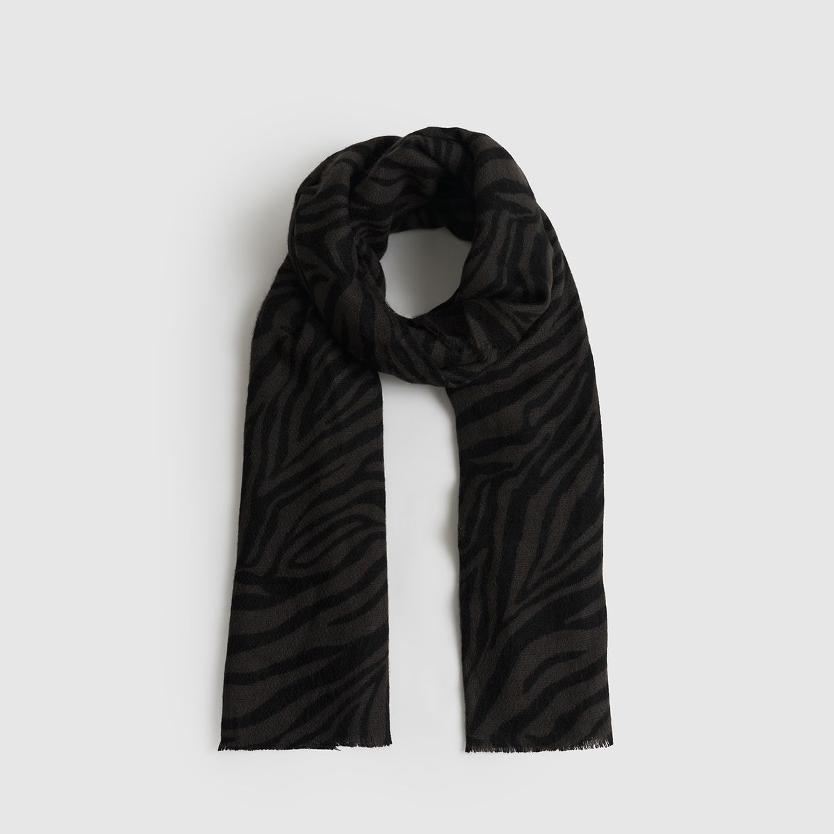 LOUNGE - Bufanda Estampado De Cebra LOUNGE