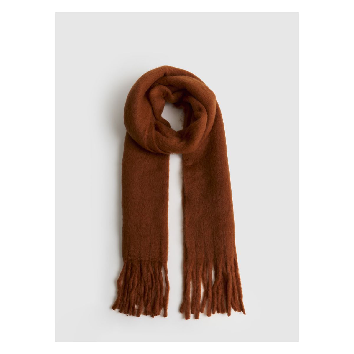 LOUNGE - Bufanda Maxi Con Flecos LOUNGE
