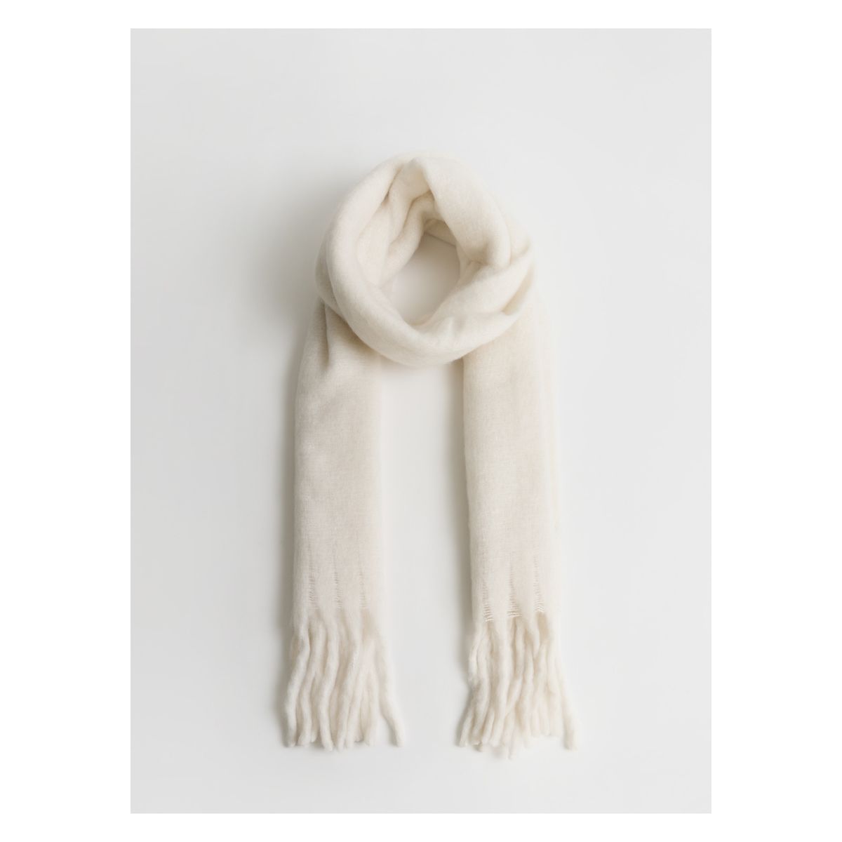 LOUNGE - Bufanda Maxi Con Flecos LOUNGE