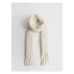 LOUNGE - Bufanda Maxi Con Flecos