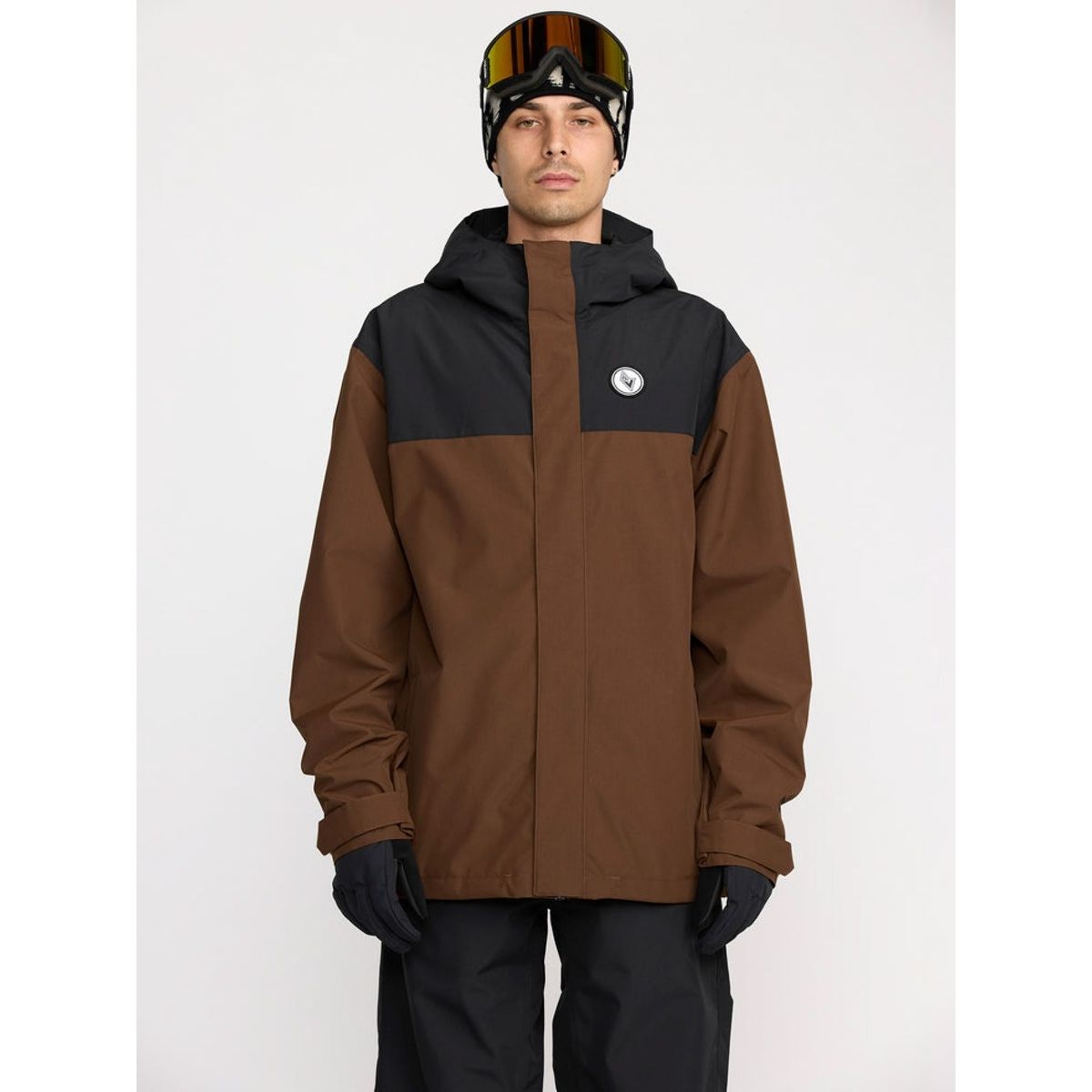 VOLCOM - Parka Snow Buckthreeeighty Brown Café Hombre Volcom