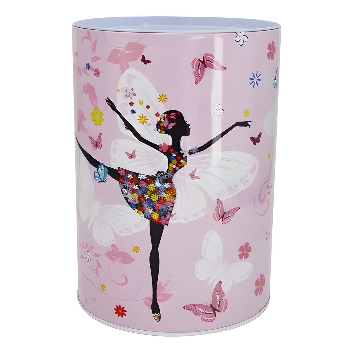 GENERICO - Set 5 alcancías metálicas decorativas