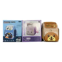 GENERICO - Alcancía electrónica tipo caja fuerte infantil