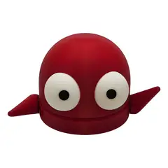 GENERICO - Alcancía robot decorativa rojo