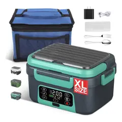 EVERSO - Lonchera Termica Eléctrica Inalámbrica 20000mah Oficinas