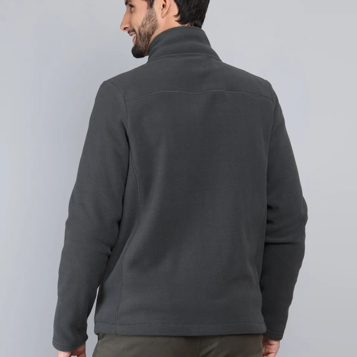 ARROW - Polerón Polar Regular Fit Gris Arrow ARROW