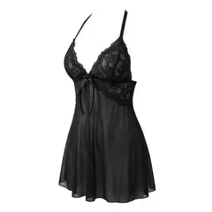 GARSIL - Lenceria Para Mujer Baby Dolls De Encaje Con Tirantes + Colales