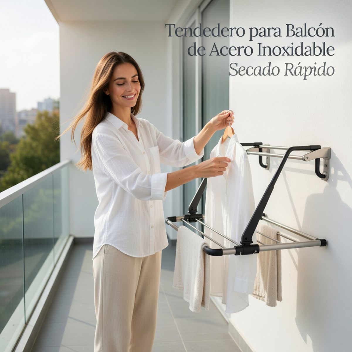 MOVI - Tendedero Portátil Multiuso