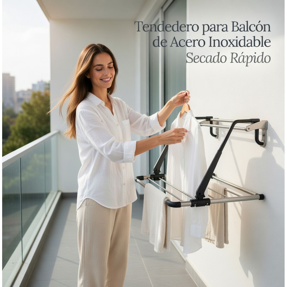 MOVI - Tendedero Portátil Multiuso