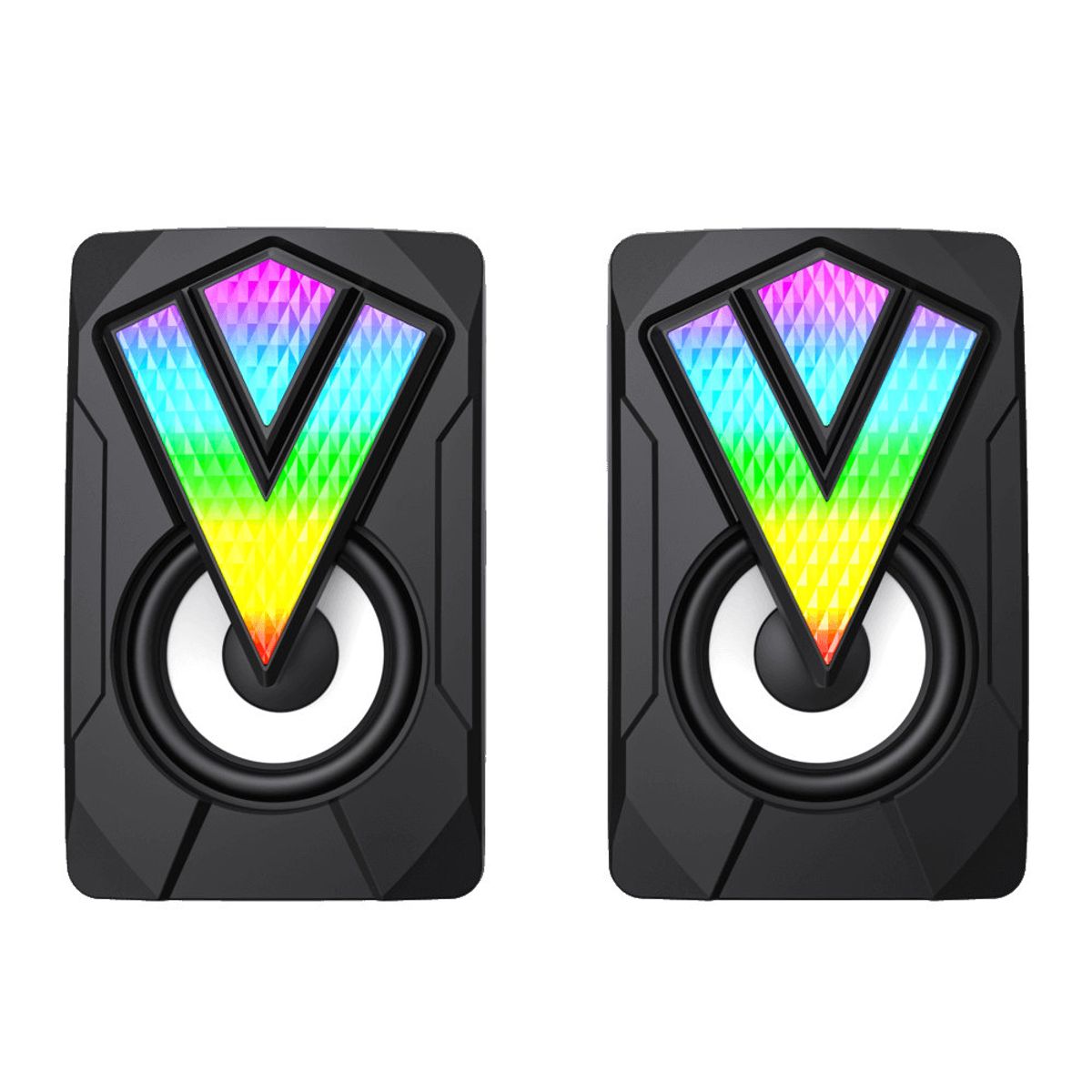 GAMEMAX - Parlantes 2.0 - Gamemax Sr01 - 3w X 2 (rms) - 3.5 Mm - Black