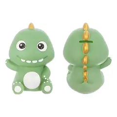 GENERICO - Alcancía infantil diseño dinosaurio verde claro
