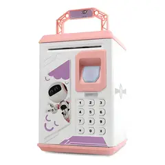 GENERICO - Alcancía electrónica con contraseña y sonido rosado