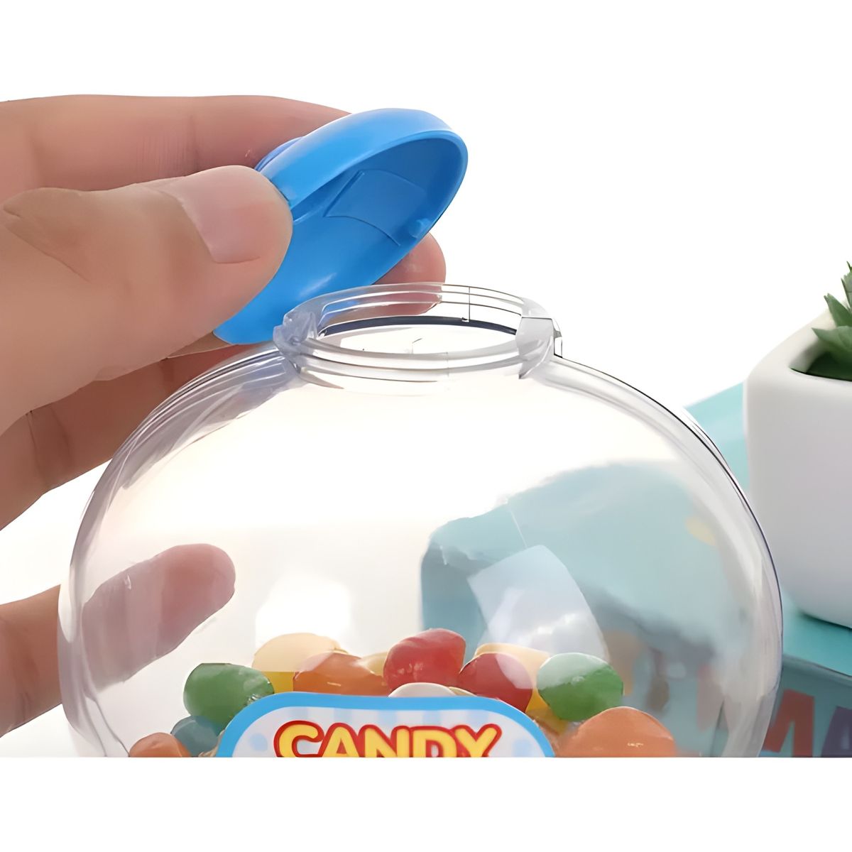 GENERICO - Alcancía dispensador dulces tipo máquina