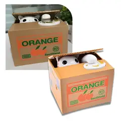 GENERICO - Alcancía gato roba monedas