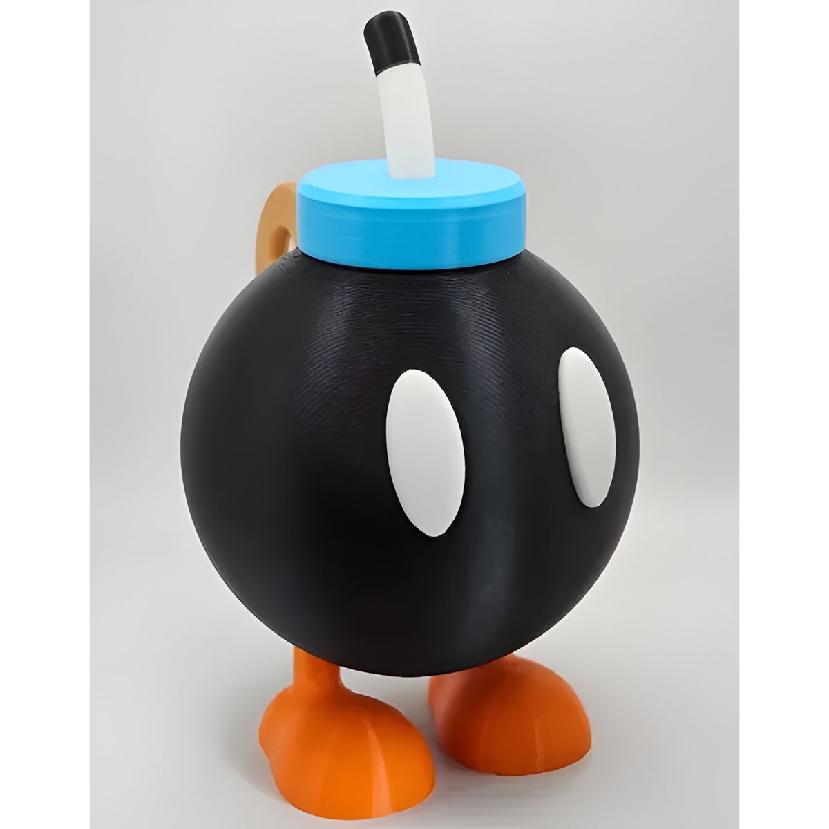 GENERICO - Alcancía diseño bomba estilo videojuego negro