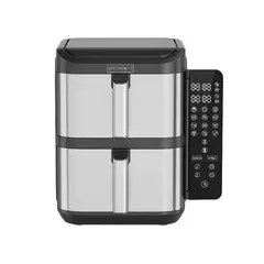 KITCHEN IT - Freidora de aire Dual Crisp XL 10L