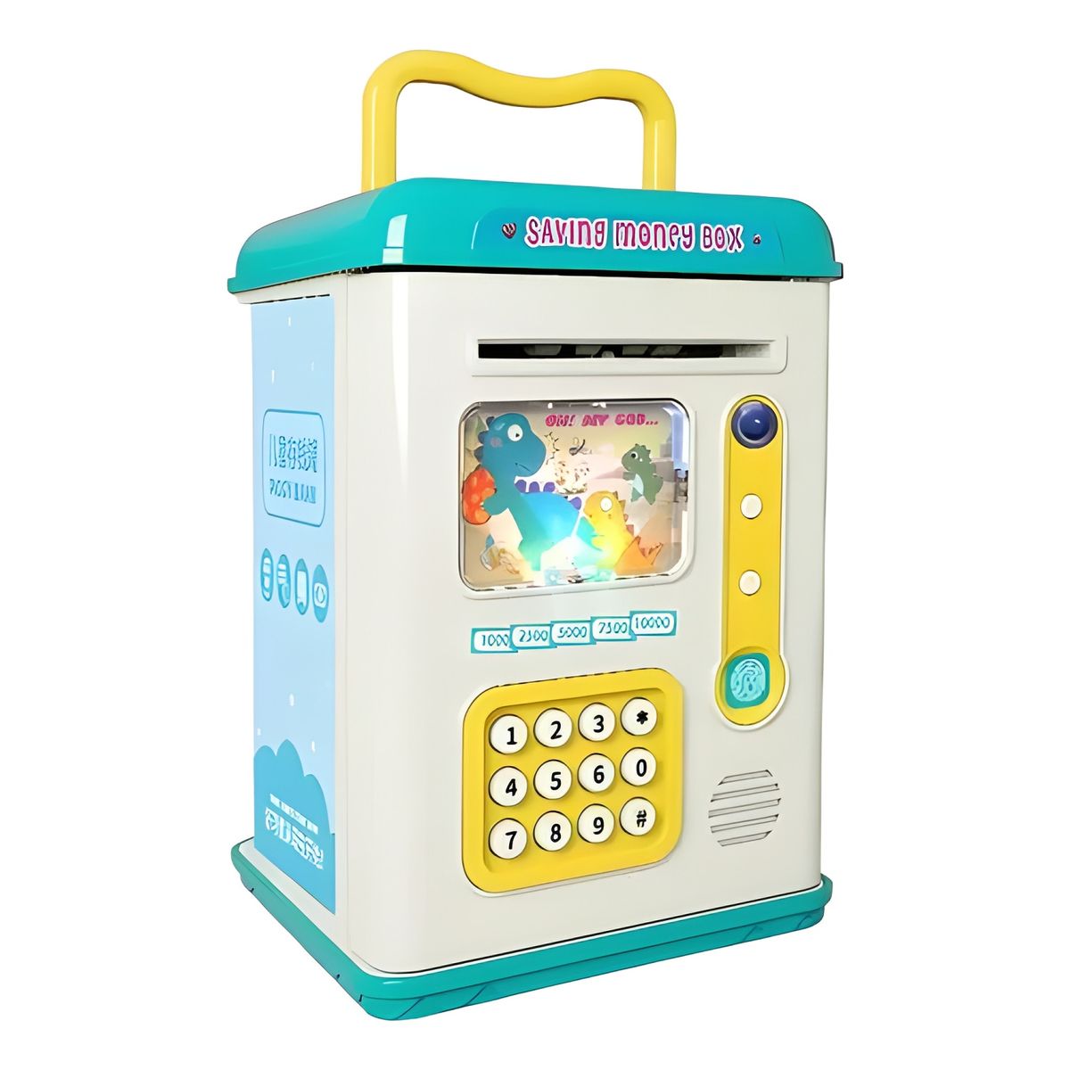 GENERICO - Alcancía digital tipo caja fuerte con contraseña