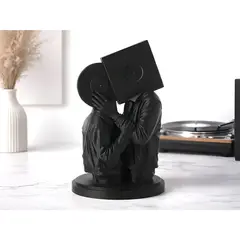 GENERICO - Escultura palabra amor decorativa negro