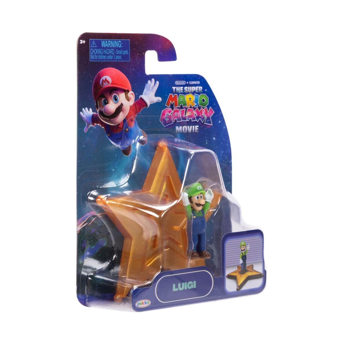 NINTENDO - MINI FIGURA 4 CM NINTENDO PELICULA - LUIGI