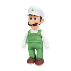 NINTENDO - PELUCHE LUIGI CON CABEZA PLASTICA 37 CM PELICULA