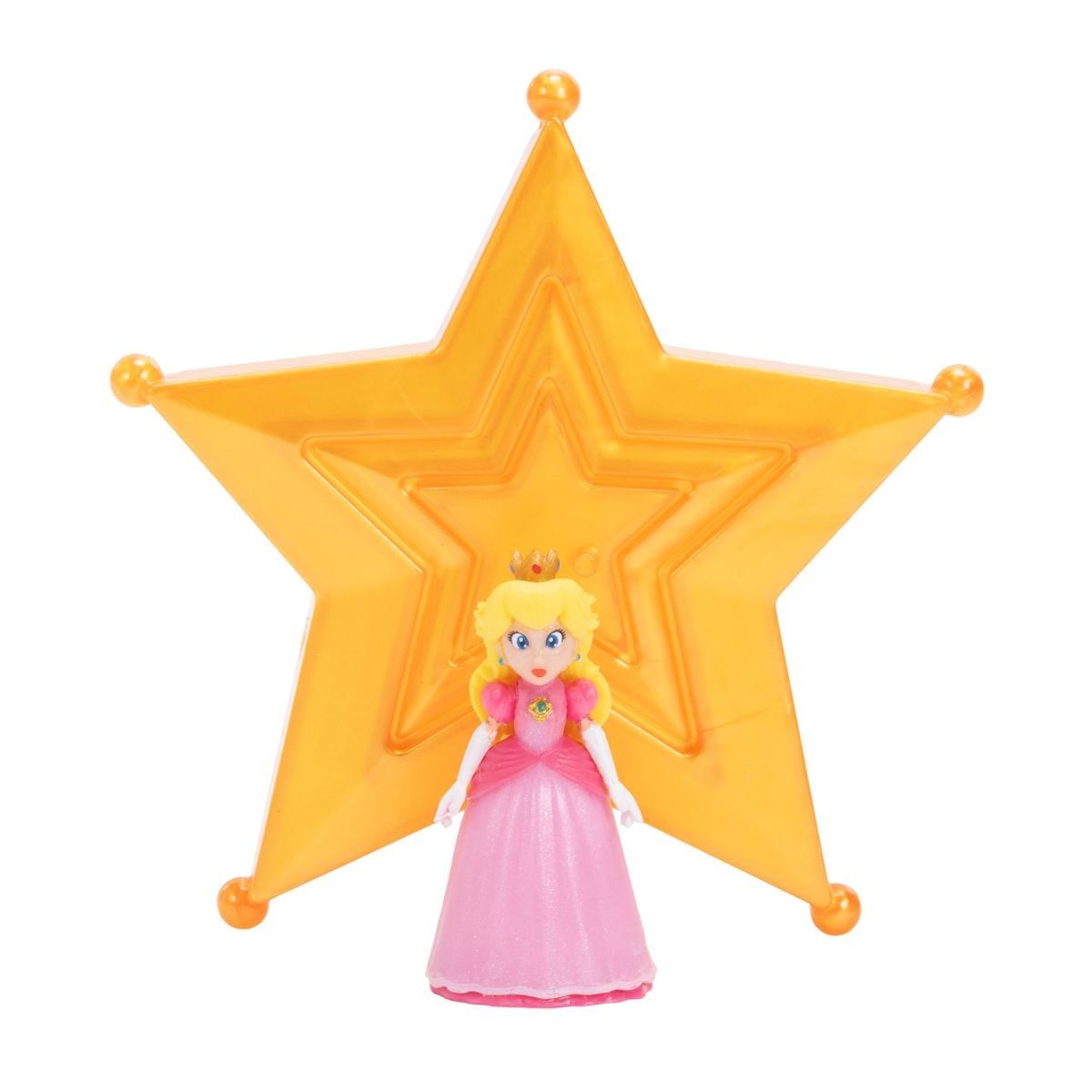 NINTENDO - MINI FIGURA 4 CM NINTENDO PELICULA - PRINCESA PEACH
