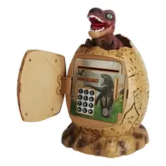 GENERICO - Alcancía huevo de dinosaurio con contraseña