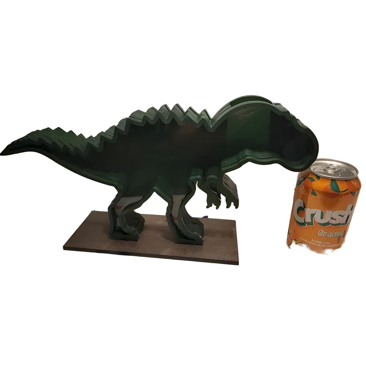 GENERICO - Alcancía de madera dinosaurio t rex