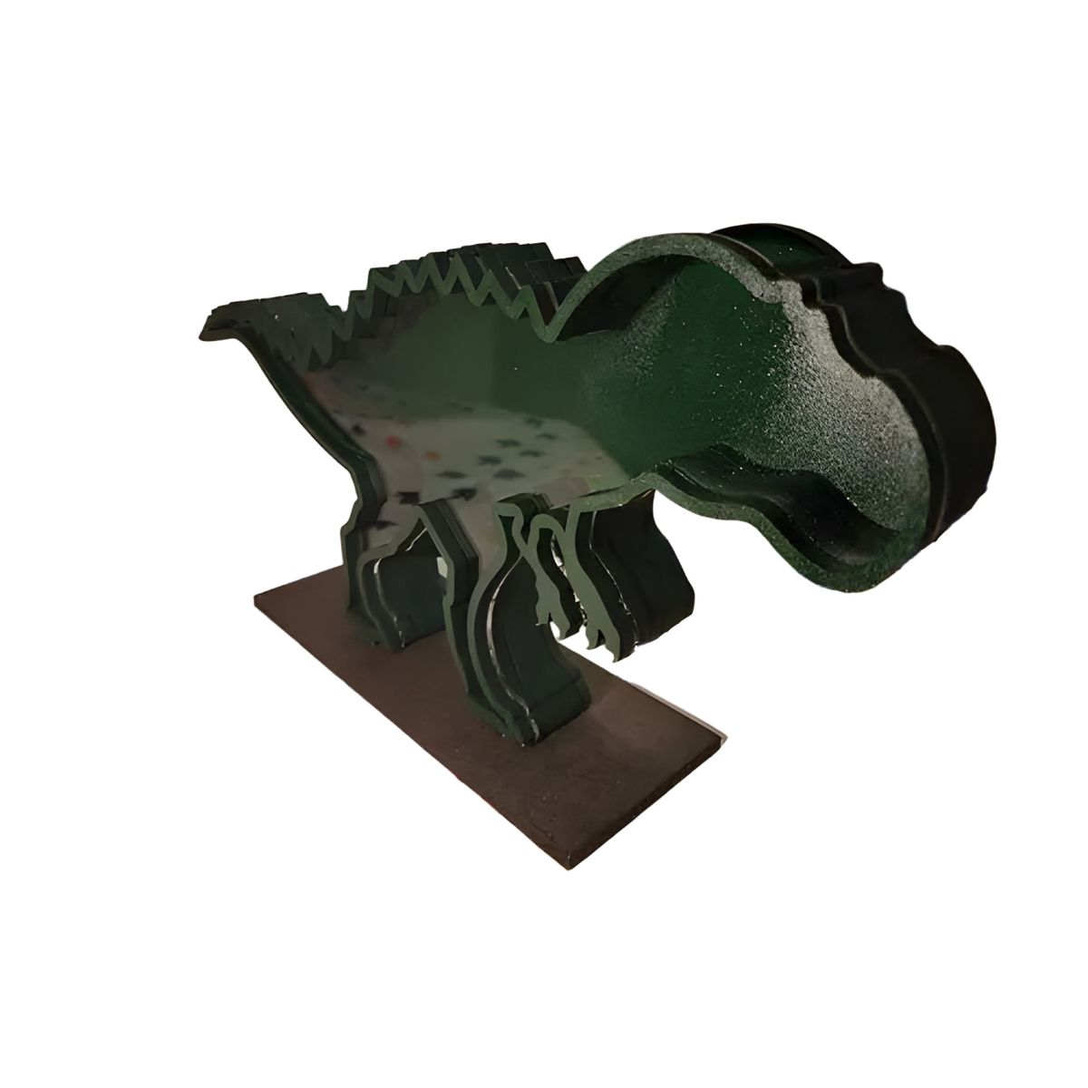 GENERICO - Alcancía de madera dinosaurio t rex