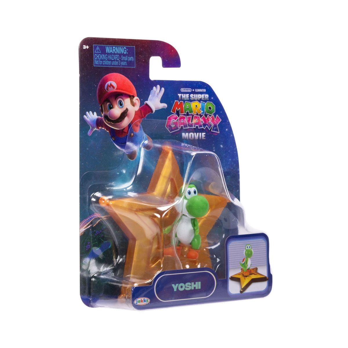 NINTENDO - MINI FIGURA 4 CM NINTENDO PELICULA - YOSHI
