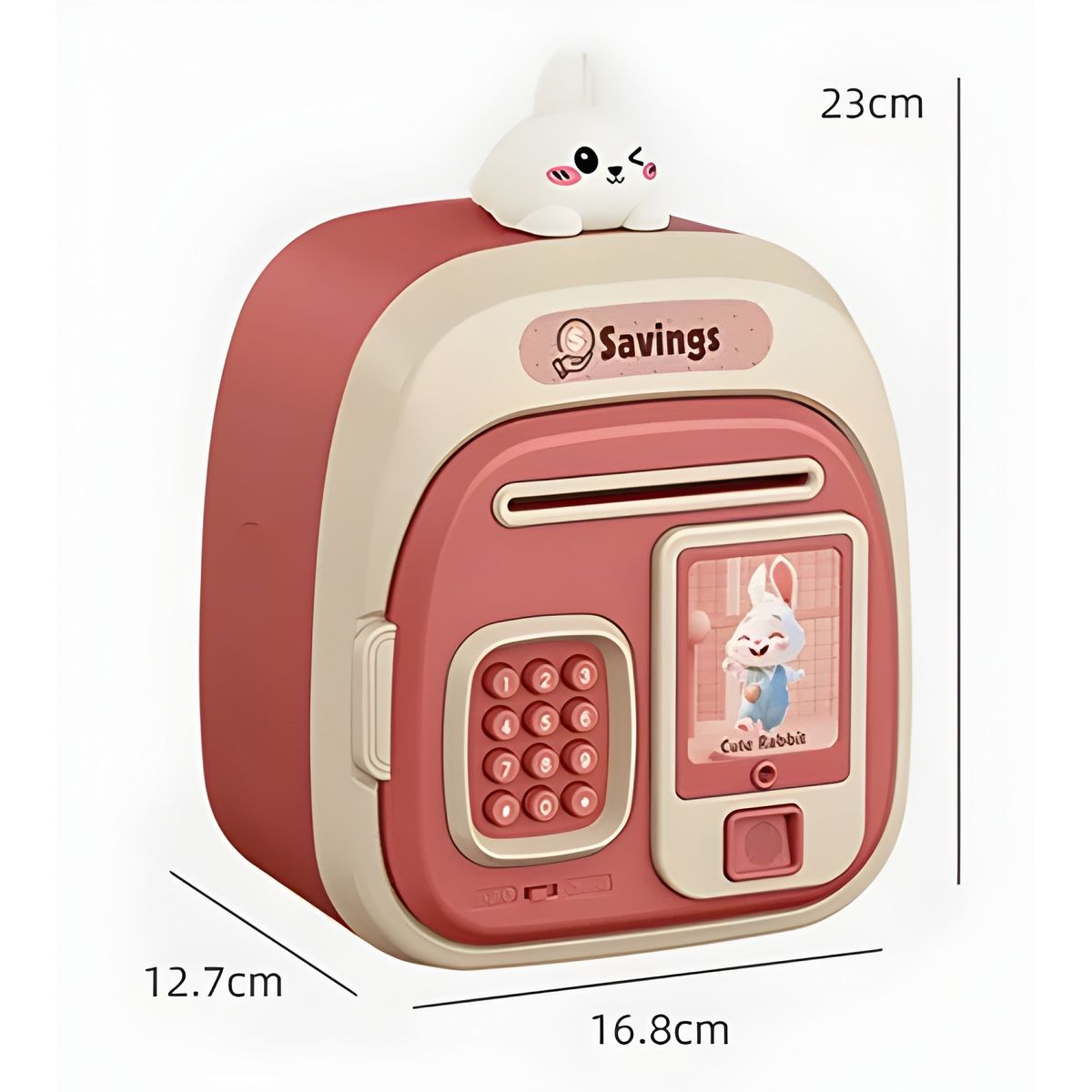 GENERICO - Alcancía inteligente con huella y contraseña