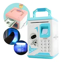 GENERICO - Alcancía infantil tipo caja fuerte con clave